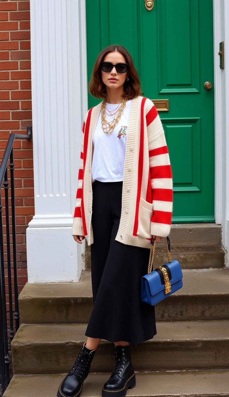 Autumn Young Short Brown Bob Fair White