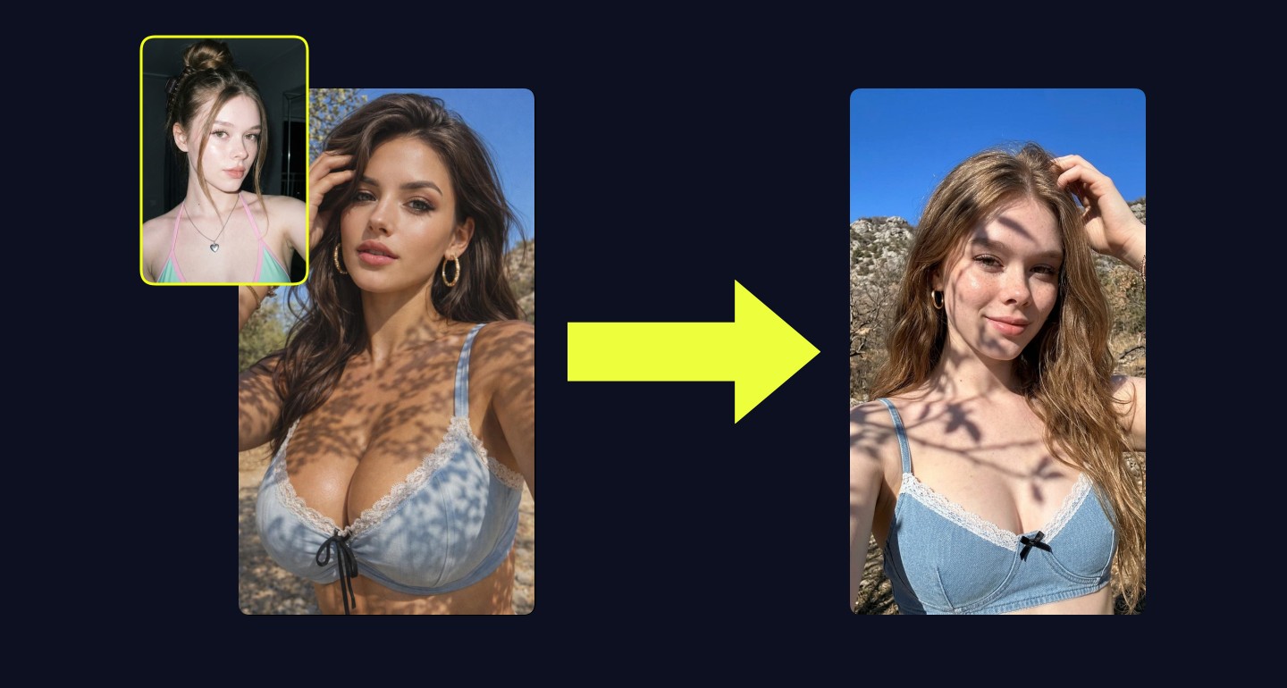 Mila remix walkthrough for Sunny Outdoor Selfie Dappled Leaf Shadows