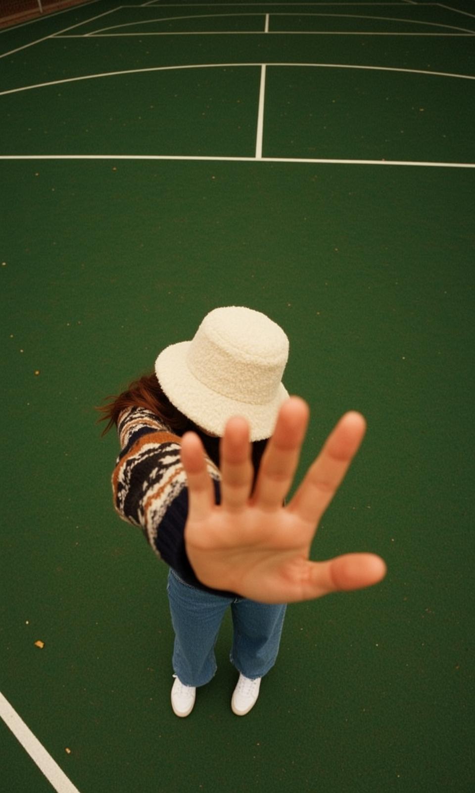 Tennis Court Bucket Hat