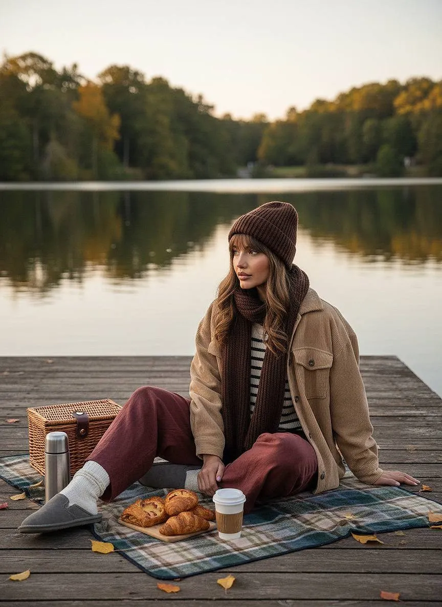 Autumn Calm by the Lake