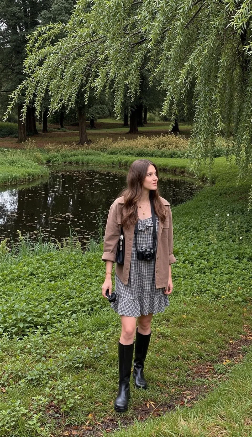 Necklace And Bracelets In The Park