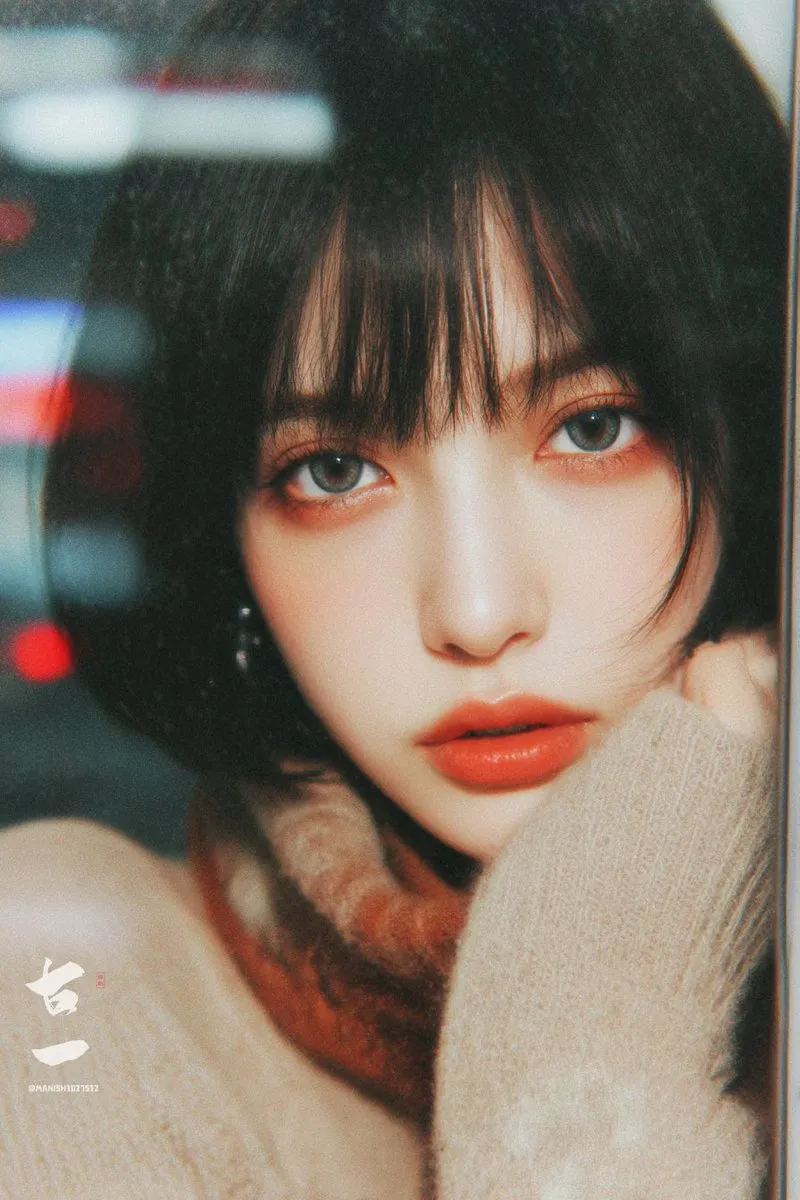 Makeup In Train Car Portrait