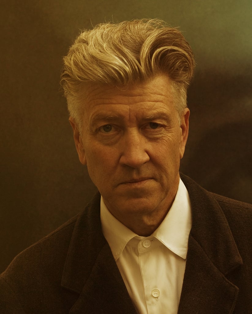 Swept Back Hair And Wool Jacket