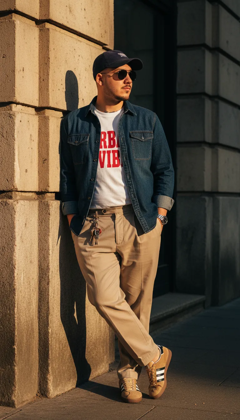 Sunglasses And Wristwatch In Street Portrait