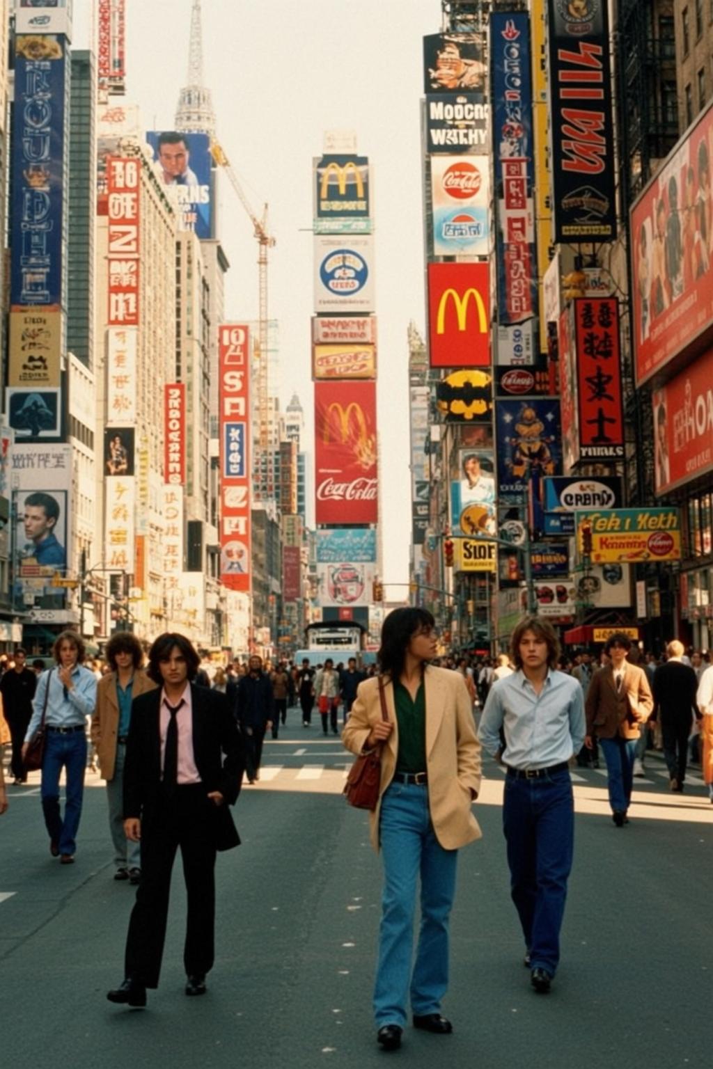 Crosswalk Billboard Street Walk