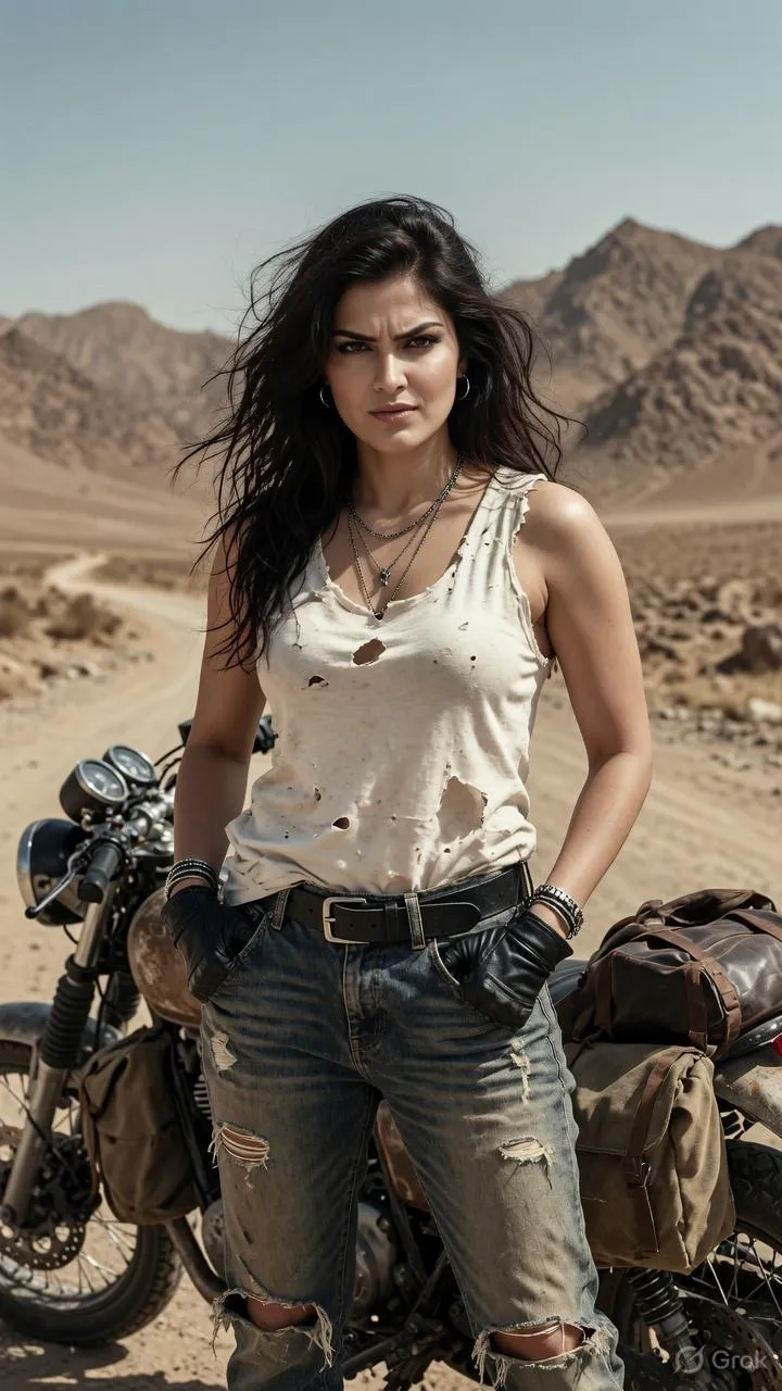 Necklace And Bracelets With White Top