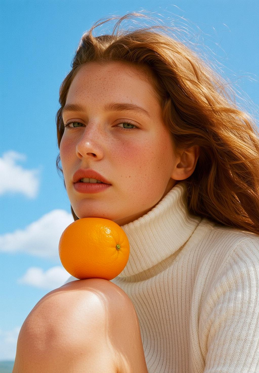 Ethereal Recreate This Scene Description Young Freckles