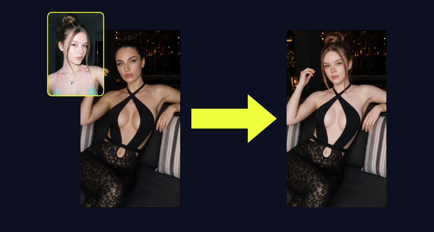 Mila remix walkthrough for Black Lace Bodysuit Reclining Scene