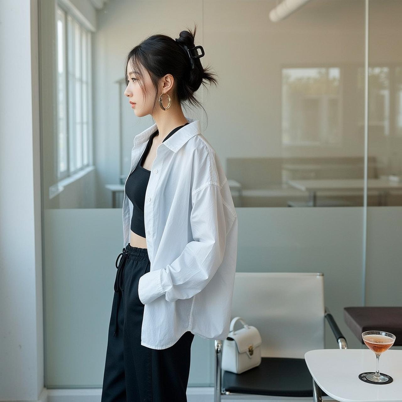 Explore Medium Captures Standing Profile Looking Large