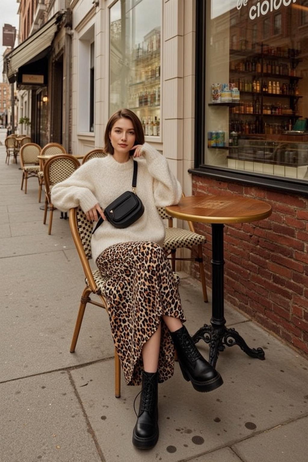 Casual Young Short Brown Bob Fair Oversized