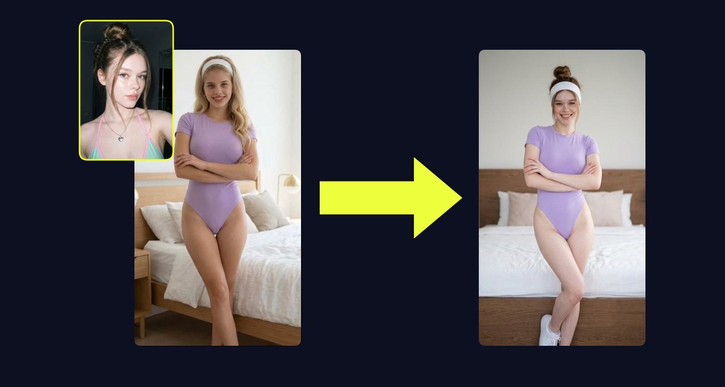 Mila remix walkthrough for Lavender Bodysuit Bright Bedroom Soft Lighting