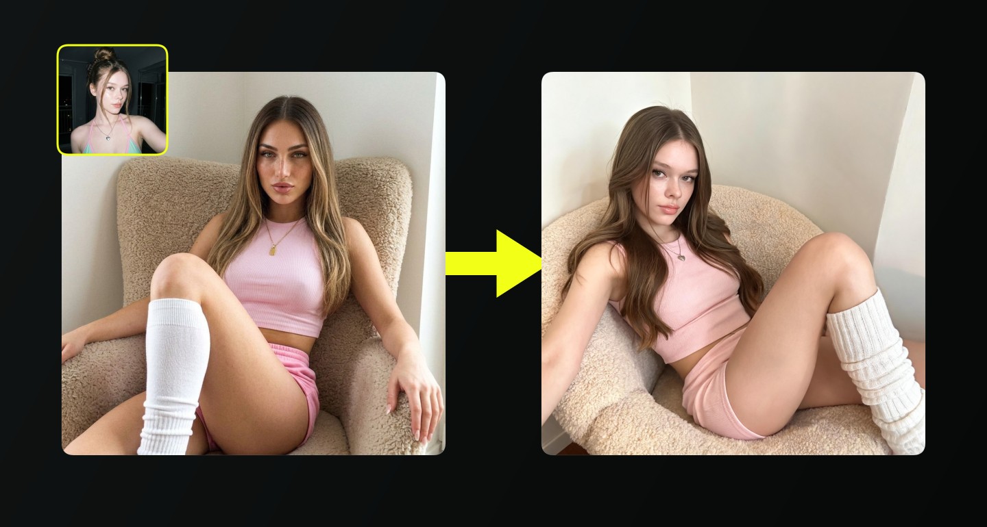 Mila remix walkthrough for Girl In Beige Armchair 2012 Style Selfie