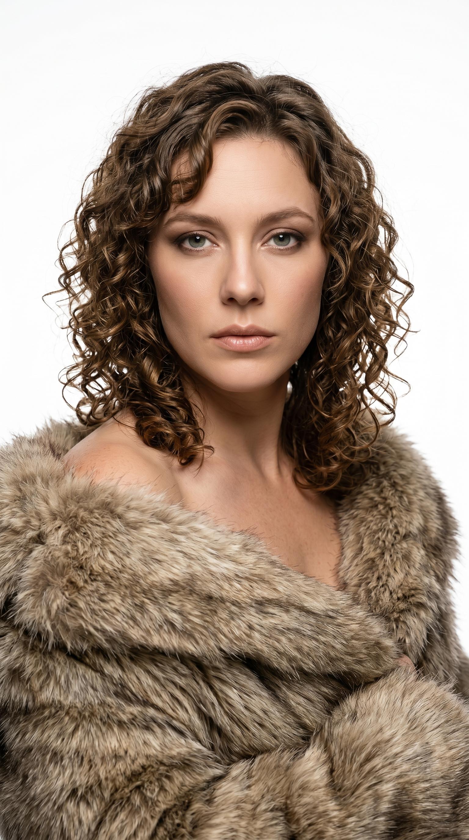 Editorial Fur Portrait