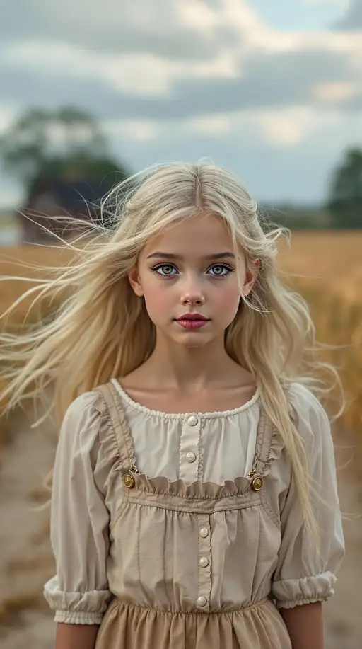Futuristic Prairie Portrait