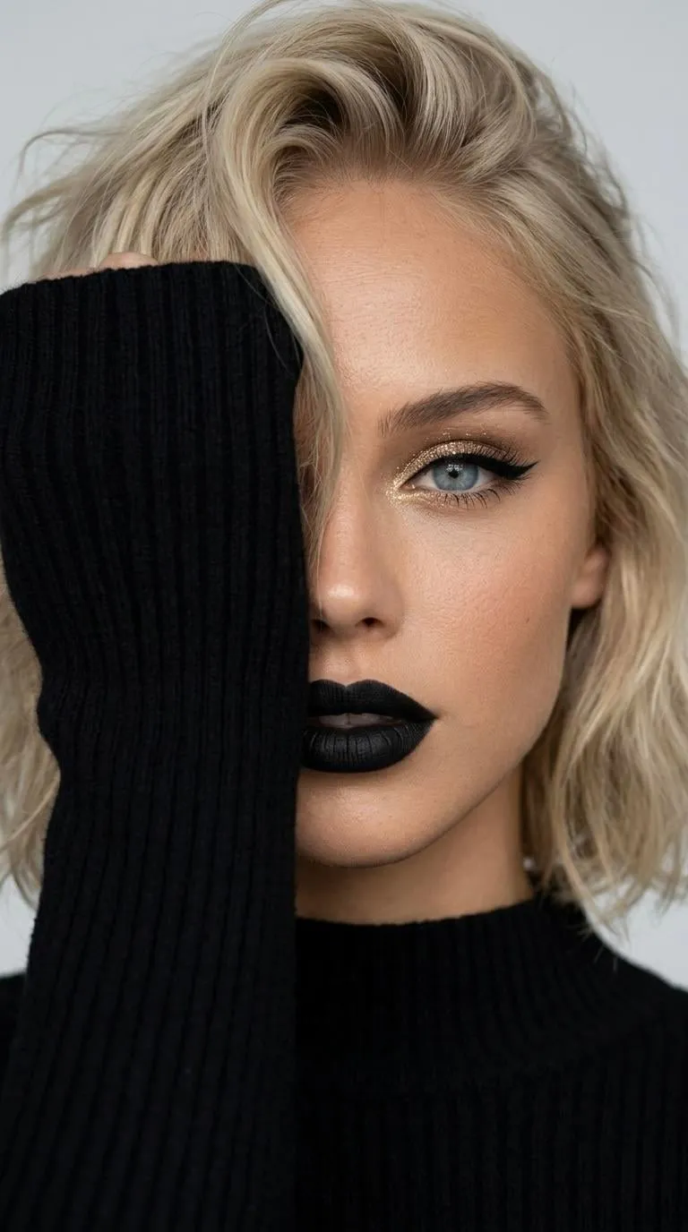 Makeup In Studio Portrait