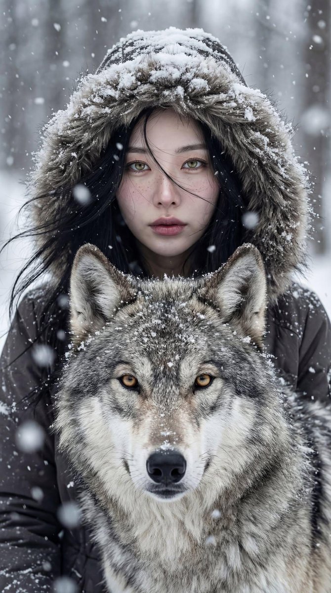 Objective Create Breathtaking Cinematic Winter Portrait Depicting Deep Primal Bond