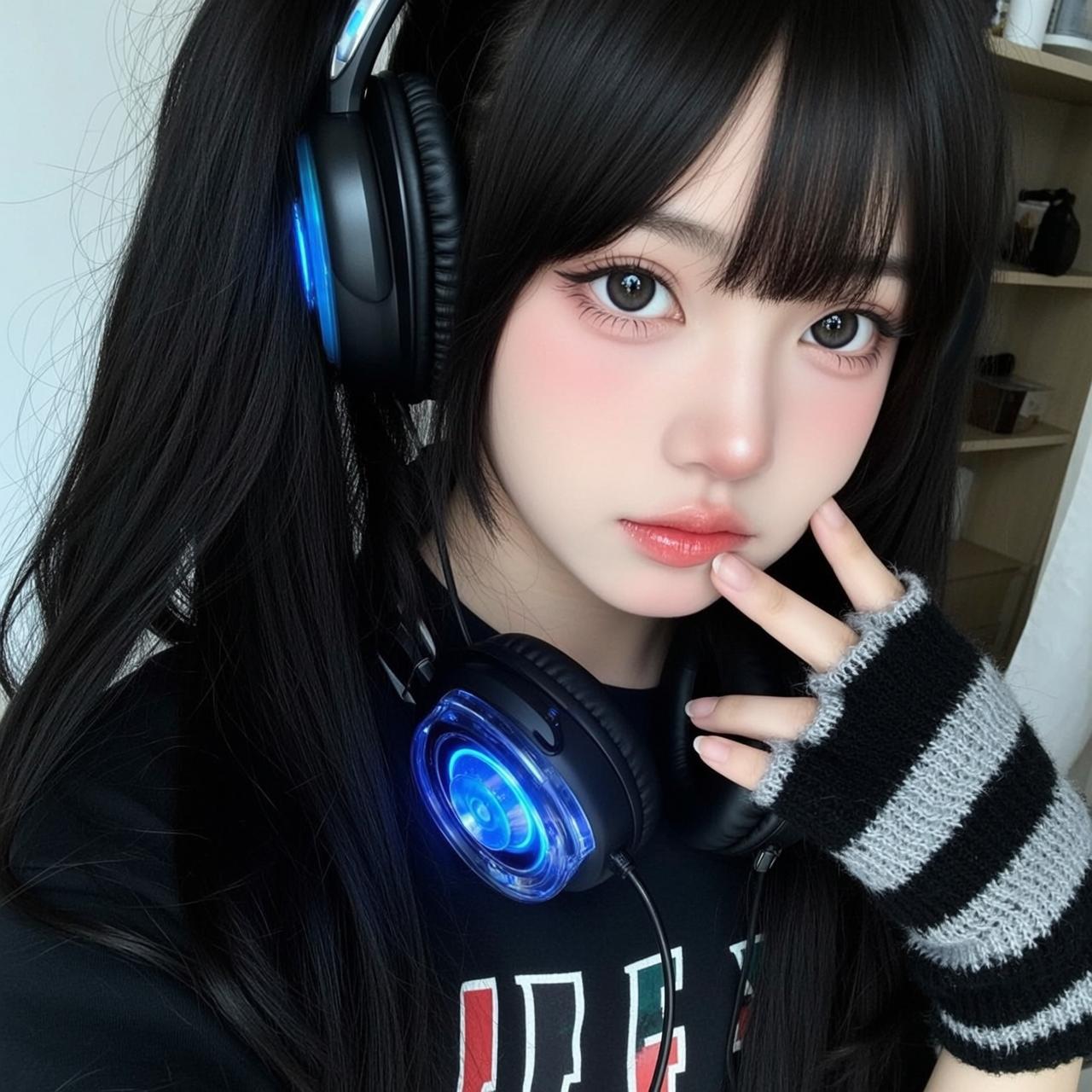 Kawaii Bookshelf Portrait