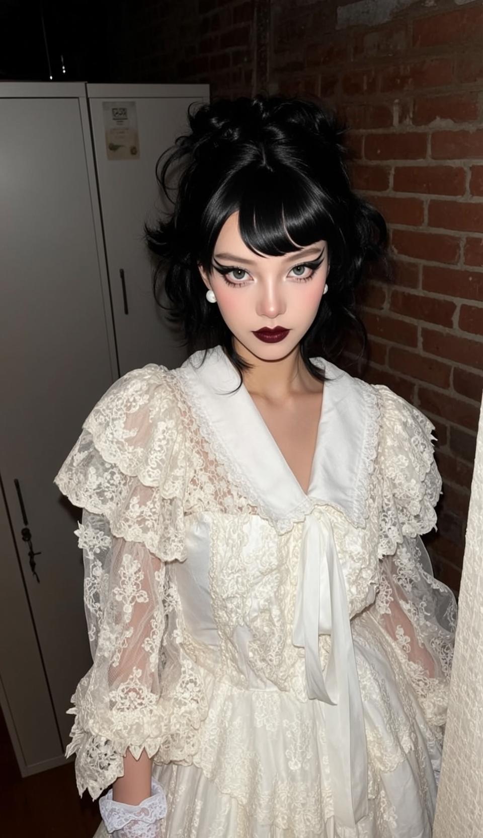 White Lace Dressing Room