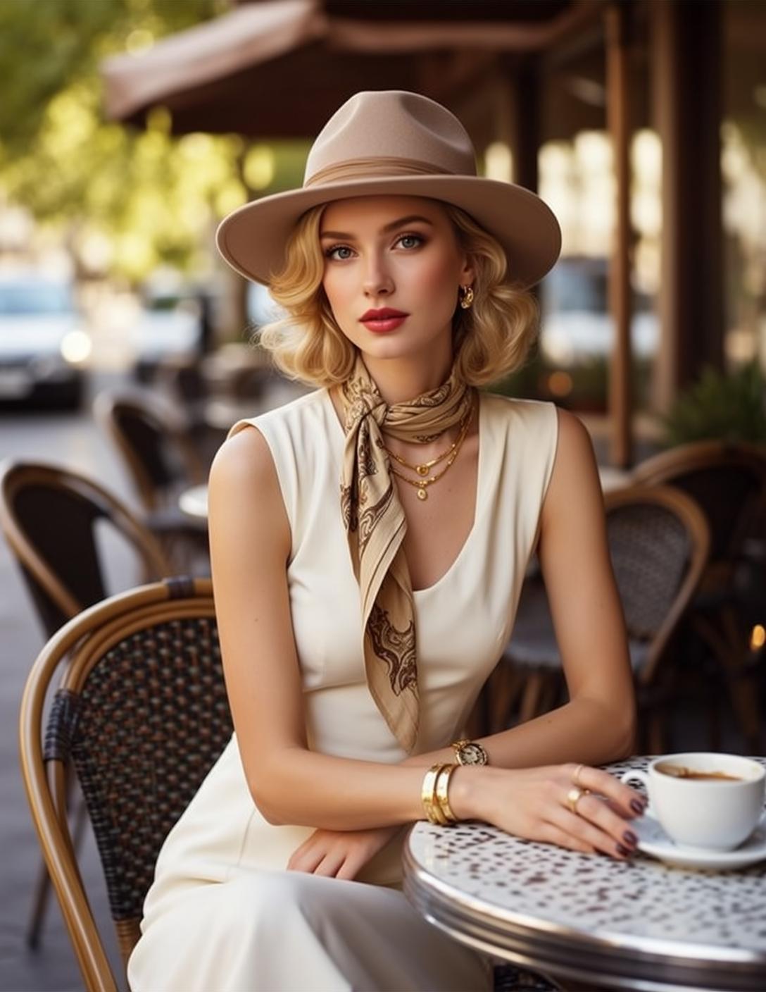 Luxury Young Blonde Wavy Shoulder-length Fair Sleeveless