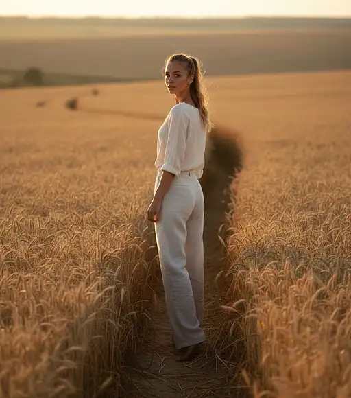 Rye Field Back Glance