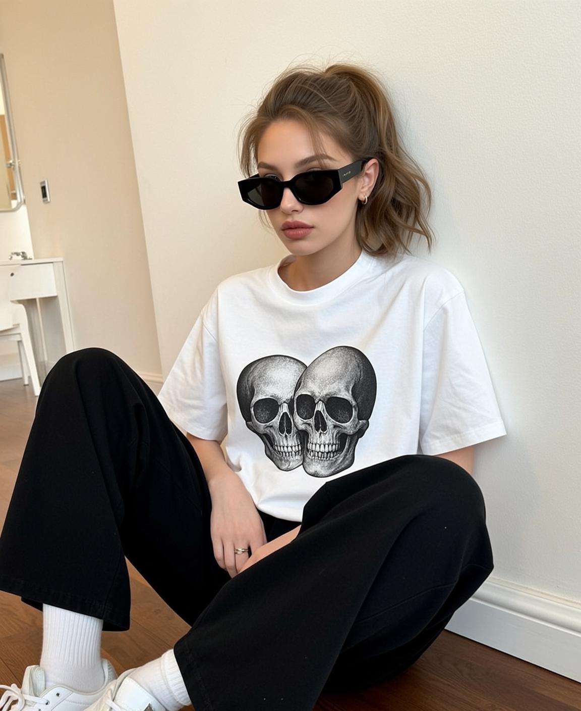Graphic Tee Floor Portrait