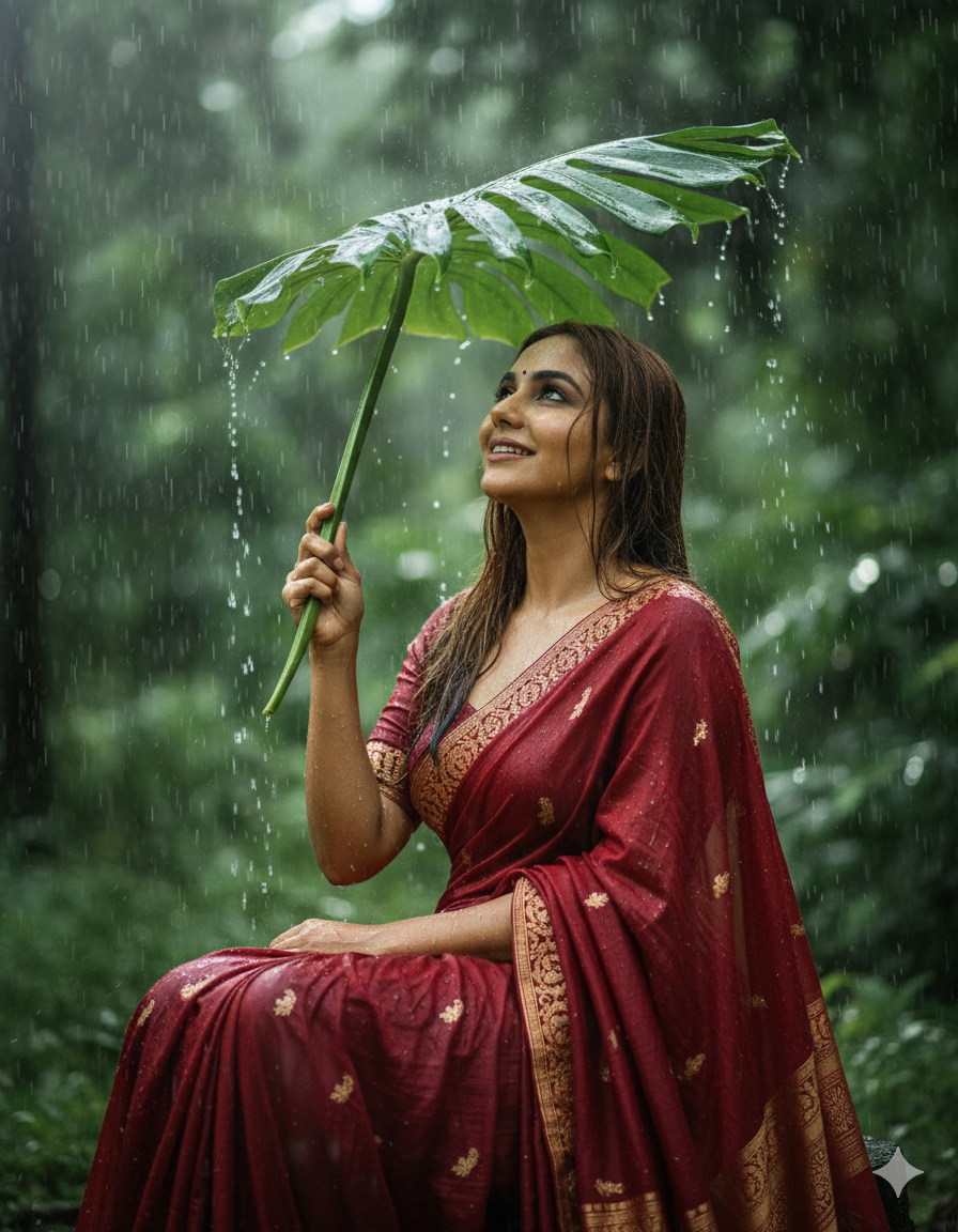 Cinematic Rain Shot