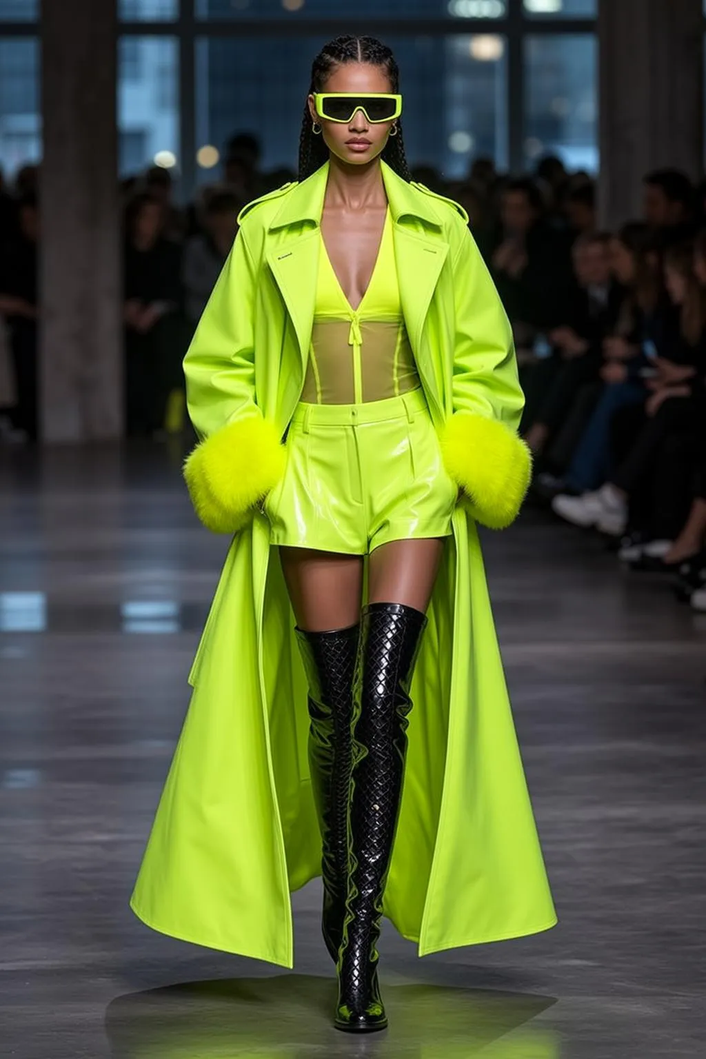 Sunglasses On A Fashion Show Runway