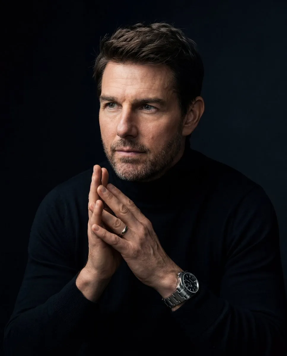 Rings And Wristwatch In Knitwear Portrait