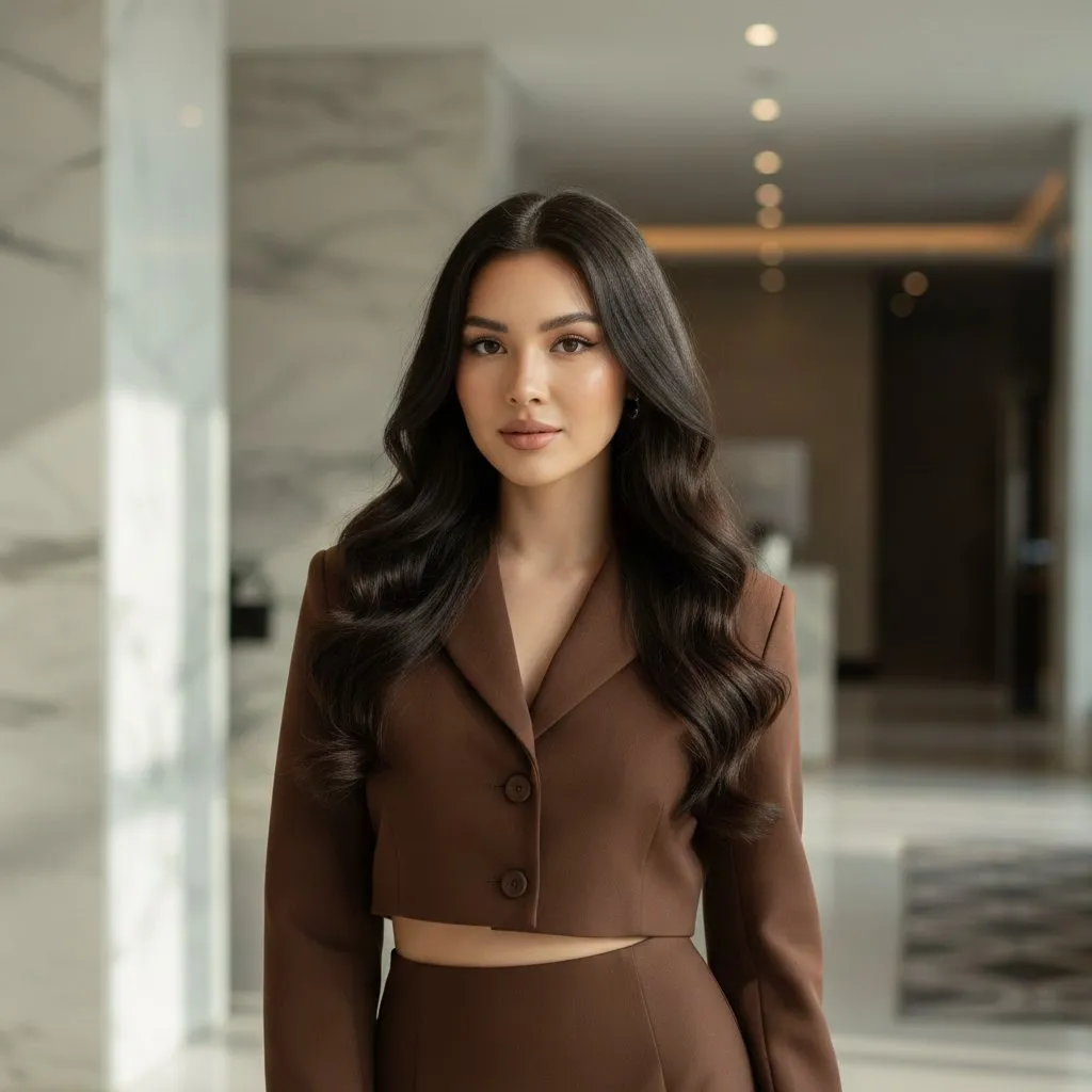 Makeup In A Confident Fashion Portrait