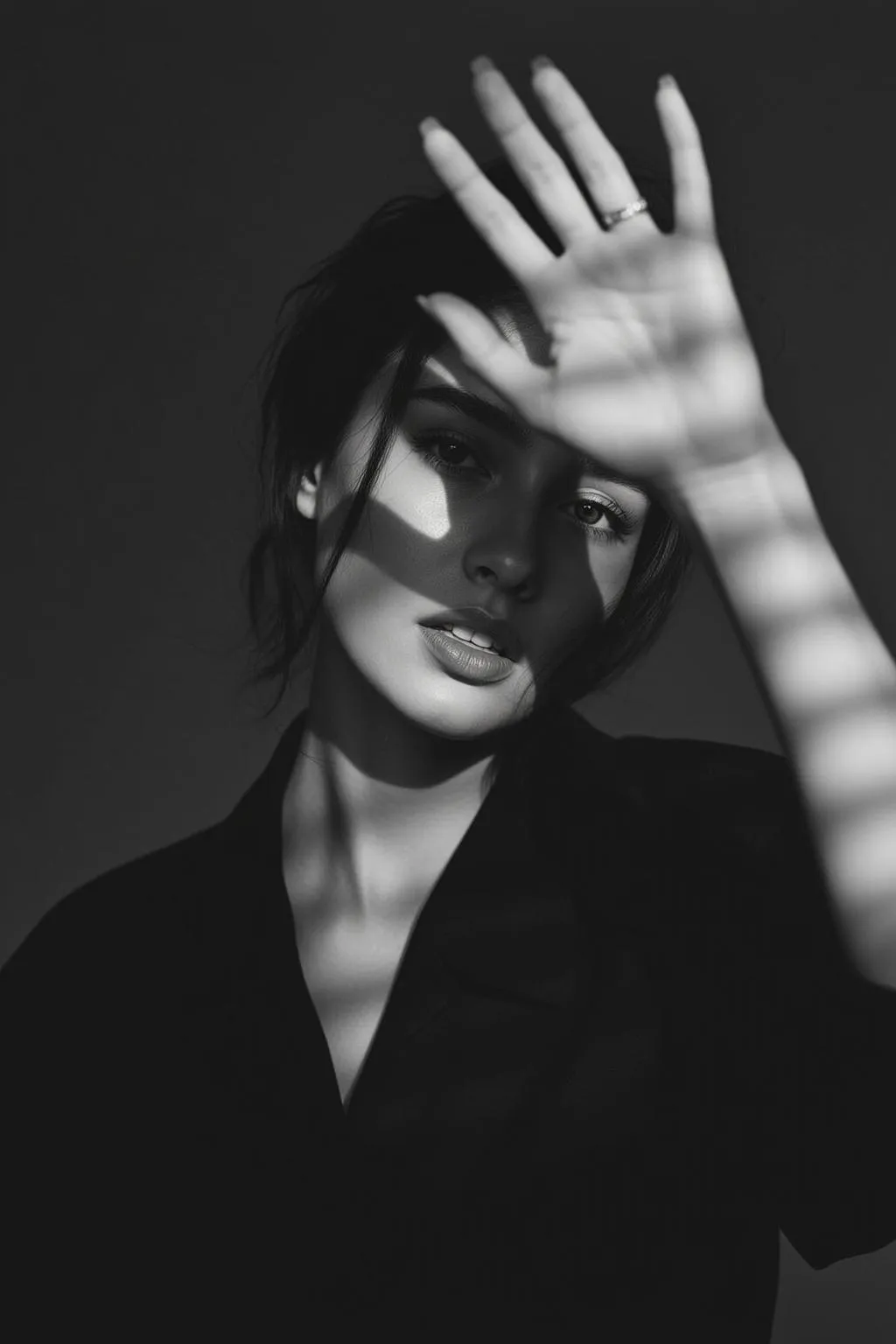 Makeup And Jewelry In A Fashion Portrait