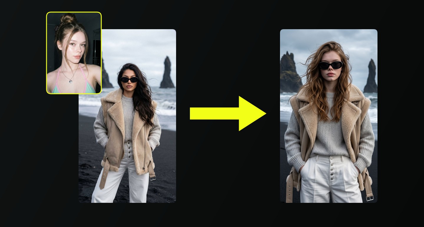 Mila remix walkthrough for Sunglasses And Makeup In Beach Portrait