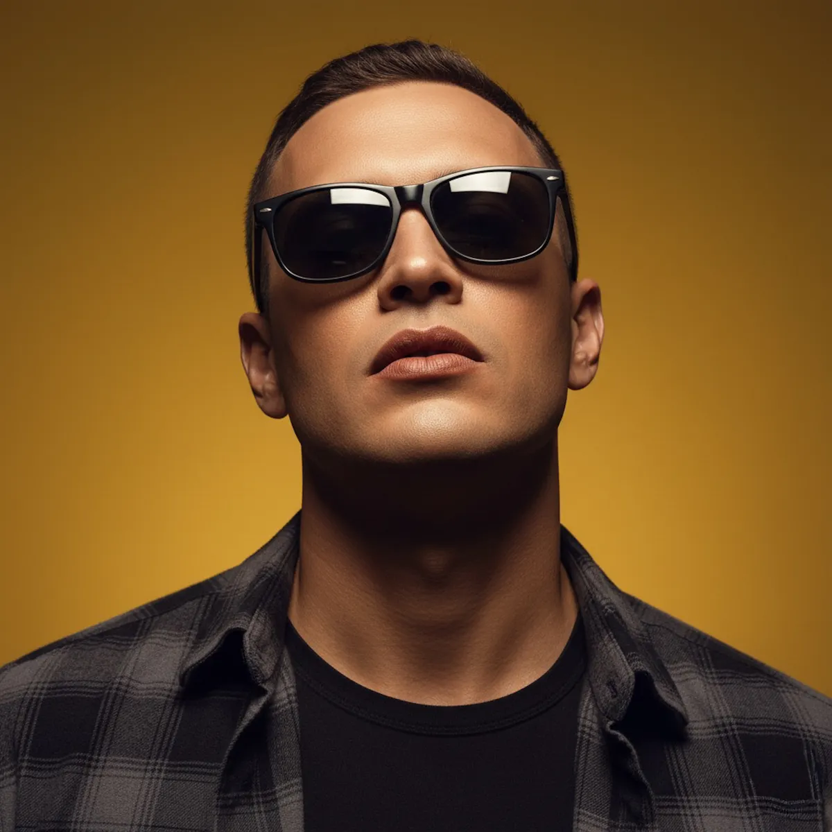 Sunglasses In Fashion Portrait