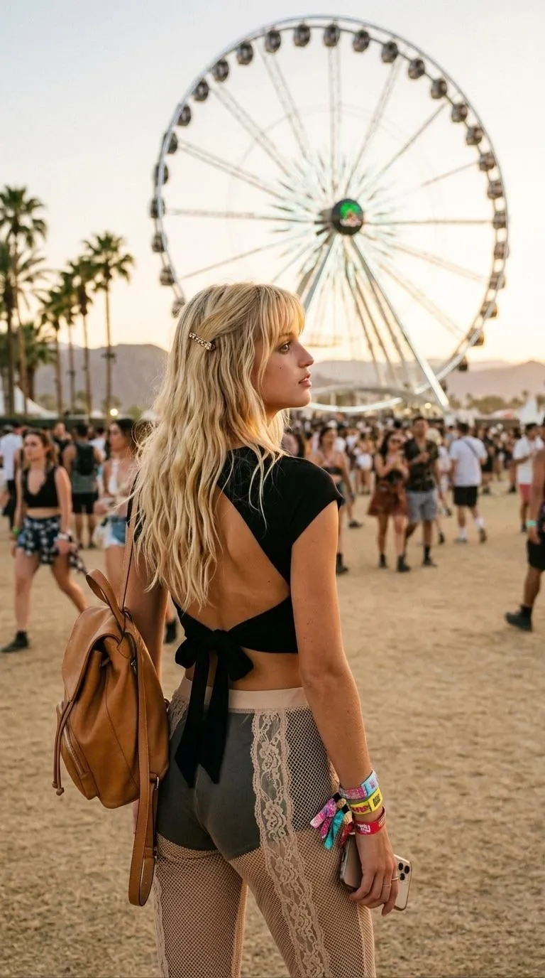 Bracelets In Crop Top Portrait