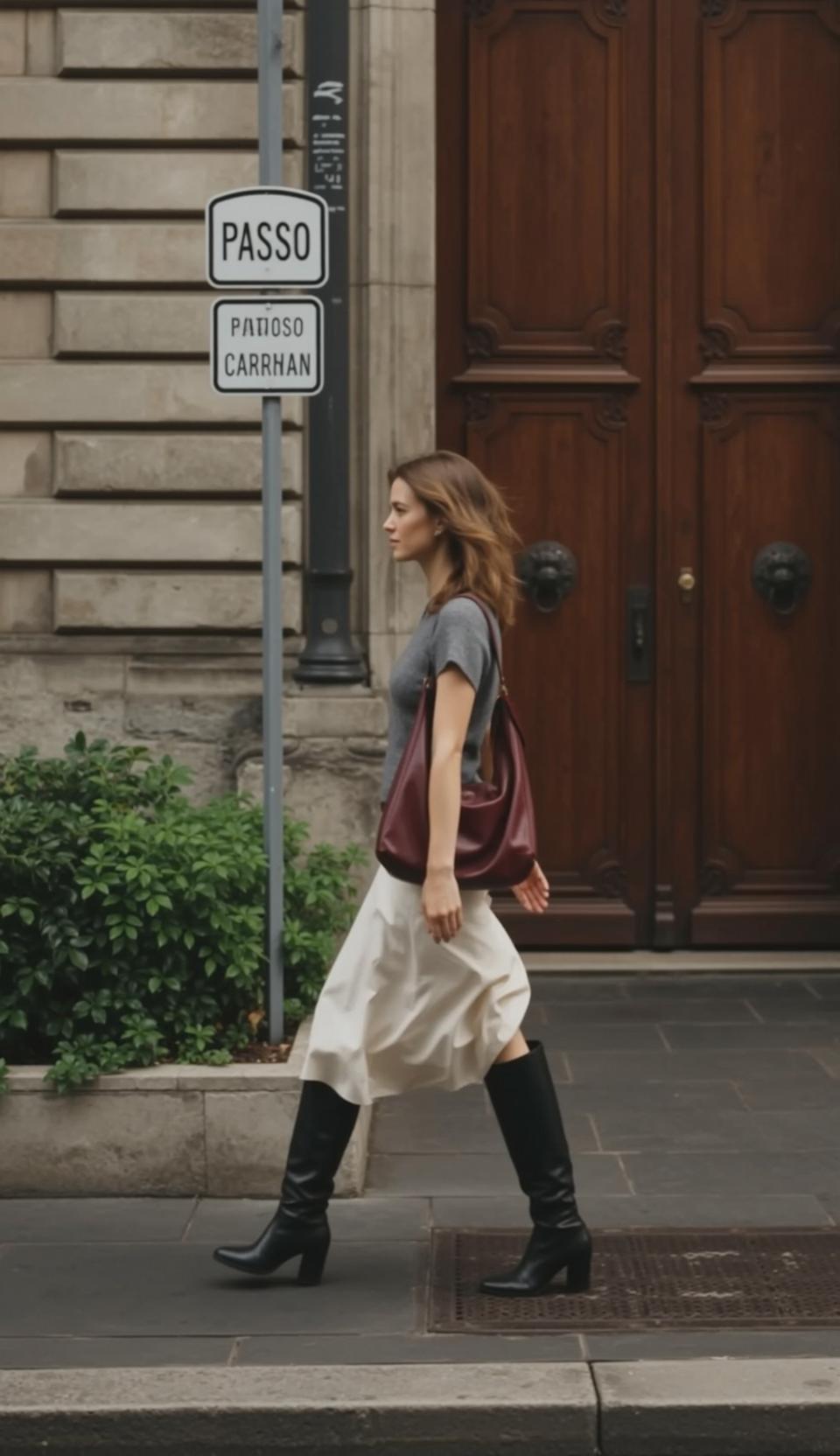 Fashion Week Medium Length Wavy Brown Fair