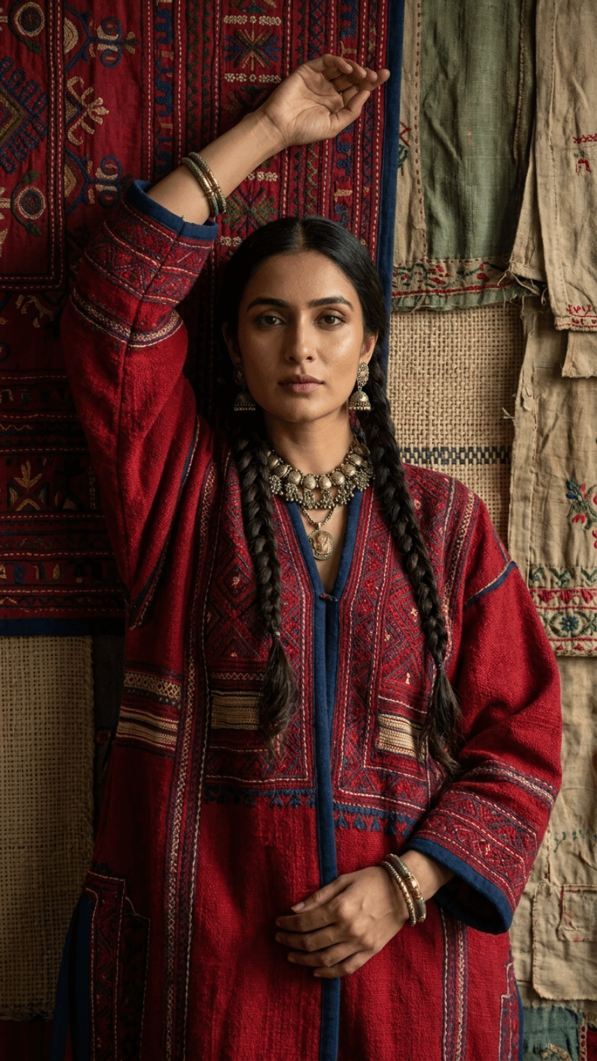 Textile Craftsmanship Heritage Ornamentation Cultural Detail