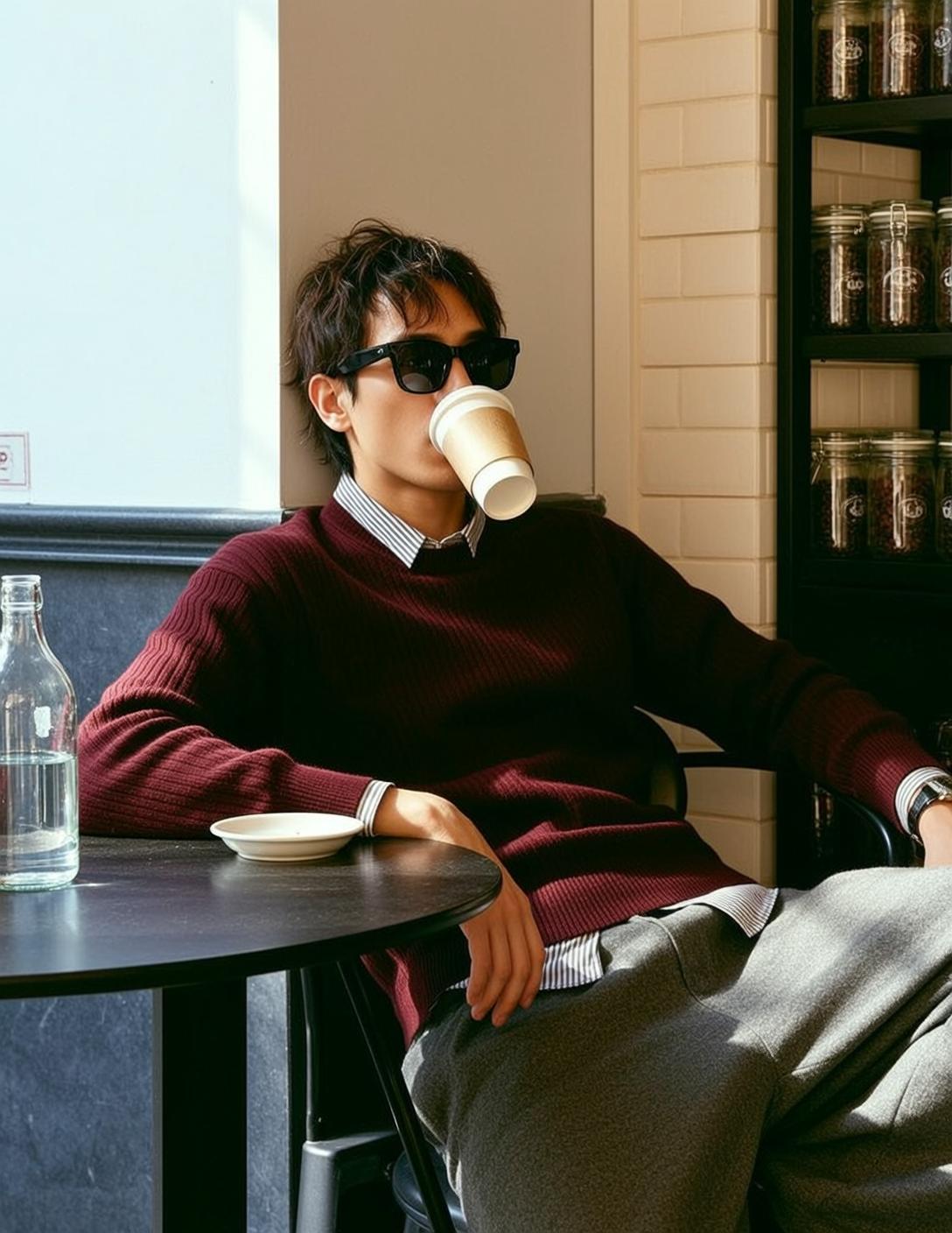 Cafe Coffee Sweater Style