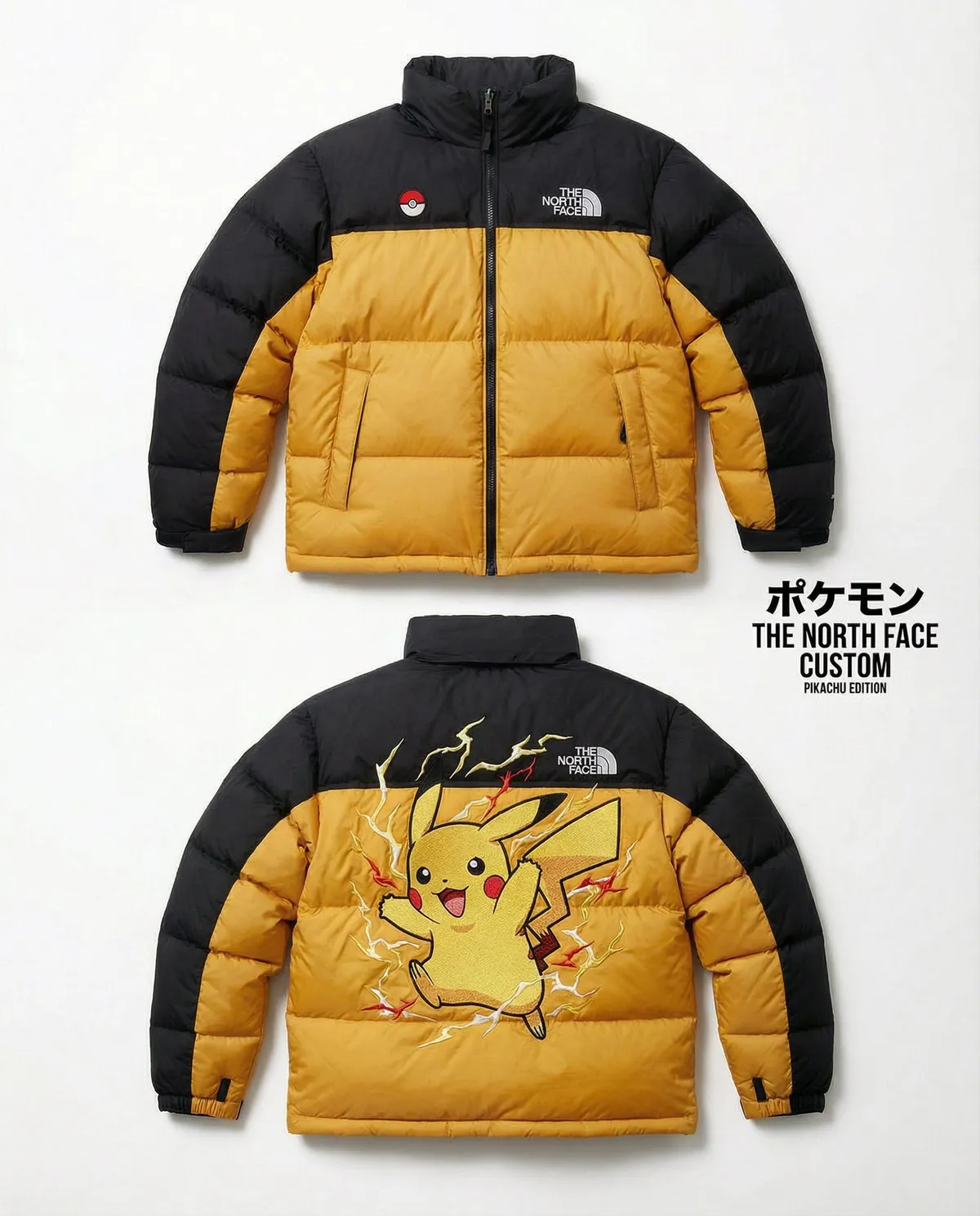 Editorial Nuptse 700 Pokemon Jacket