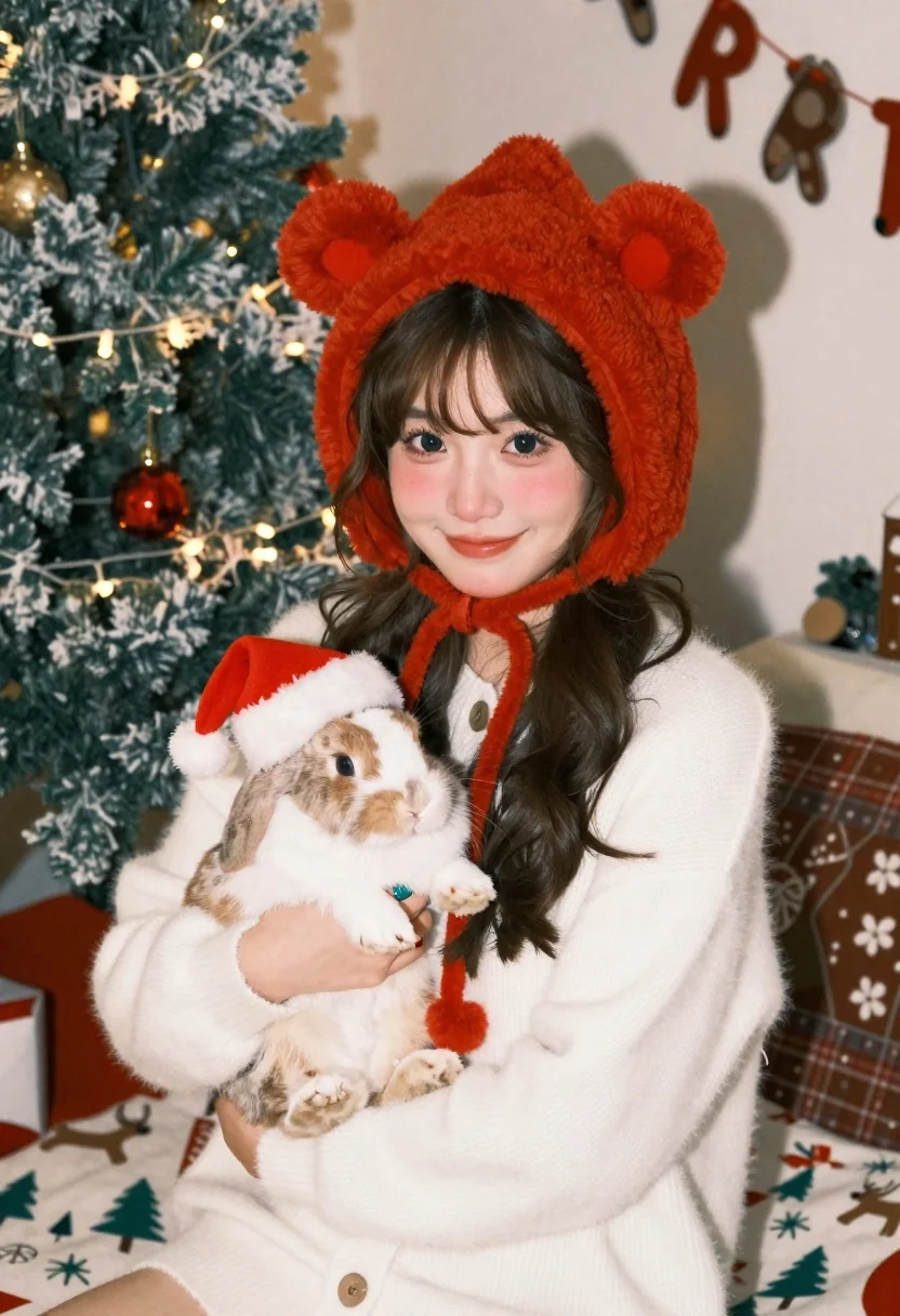 Young Woman With Long Dark Hair Smiles Gently The Camera