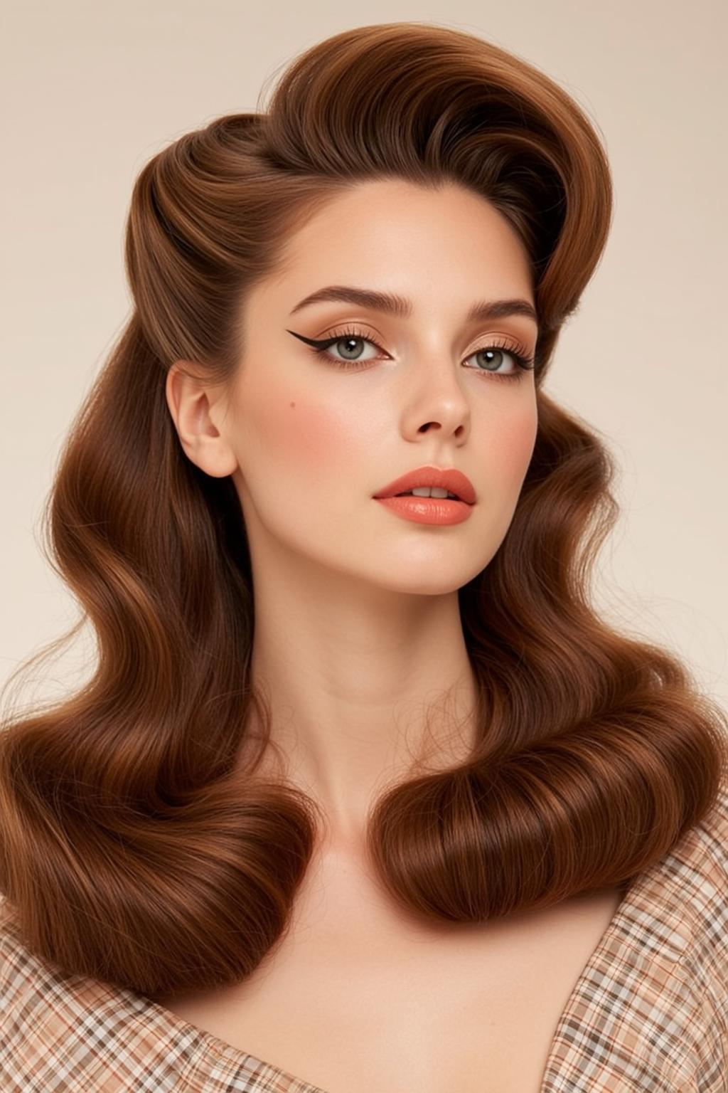 Auburn Pin Up Hair Studio