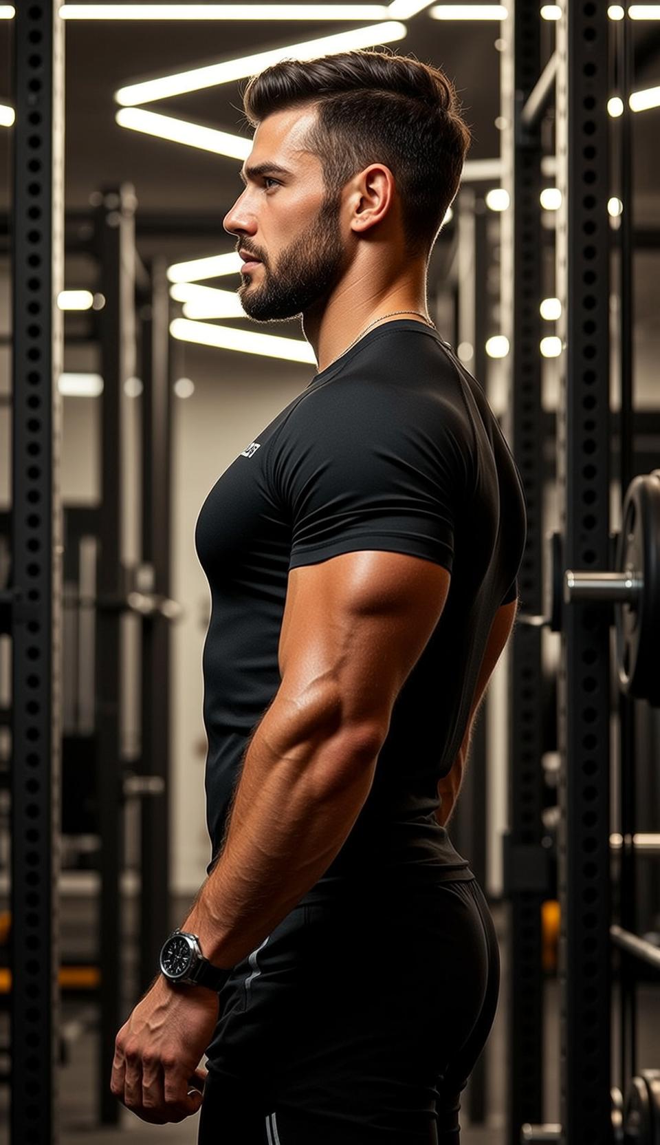 Black Tee Gym Profile
