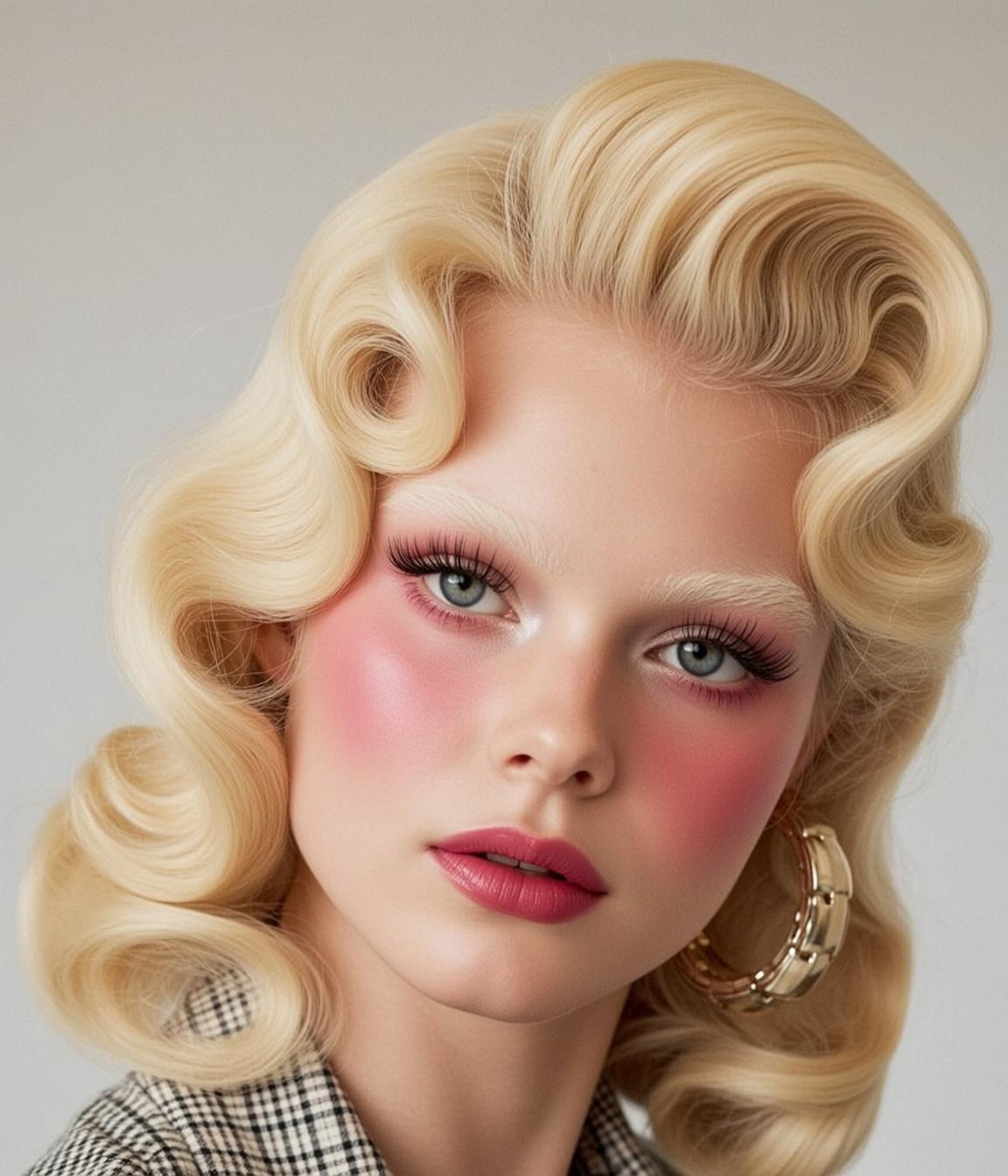 Blonde Waves Vintage Glamour Studio