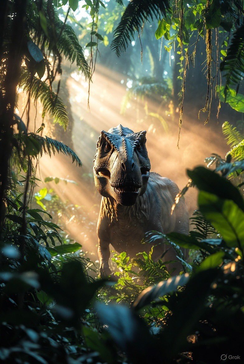 A Jurassic Encounter in the Heart of the Jungle