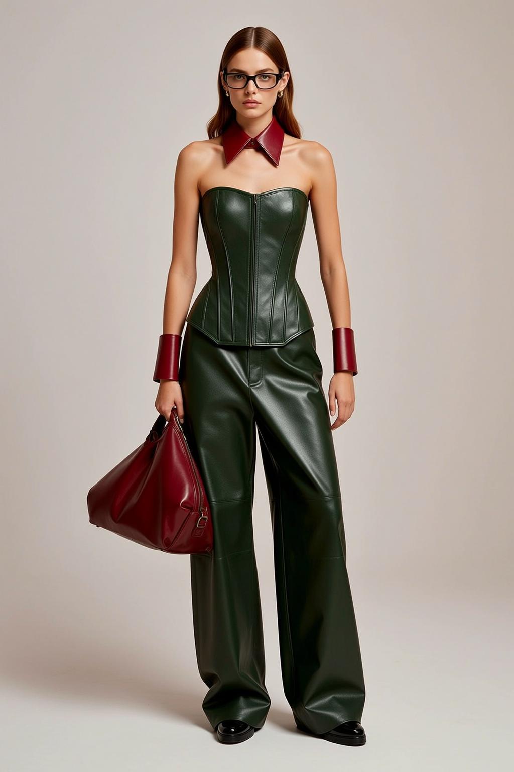 Fashion Week Long Brown Hair Fair Skin