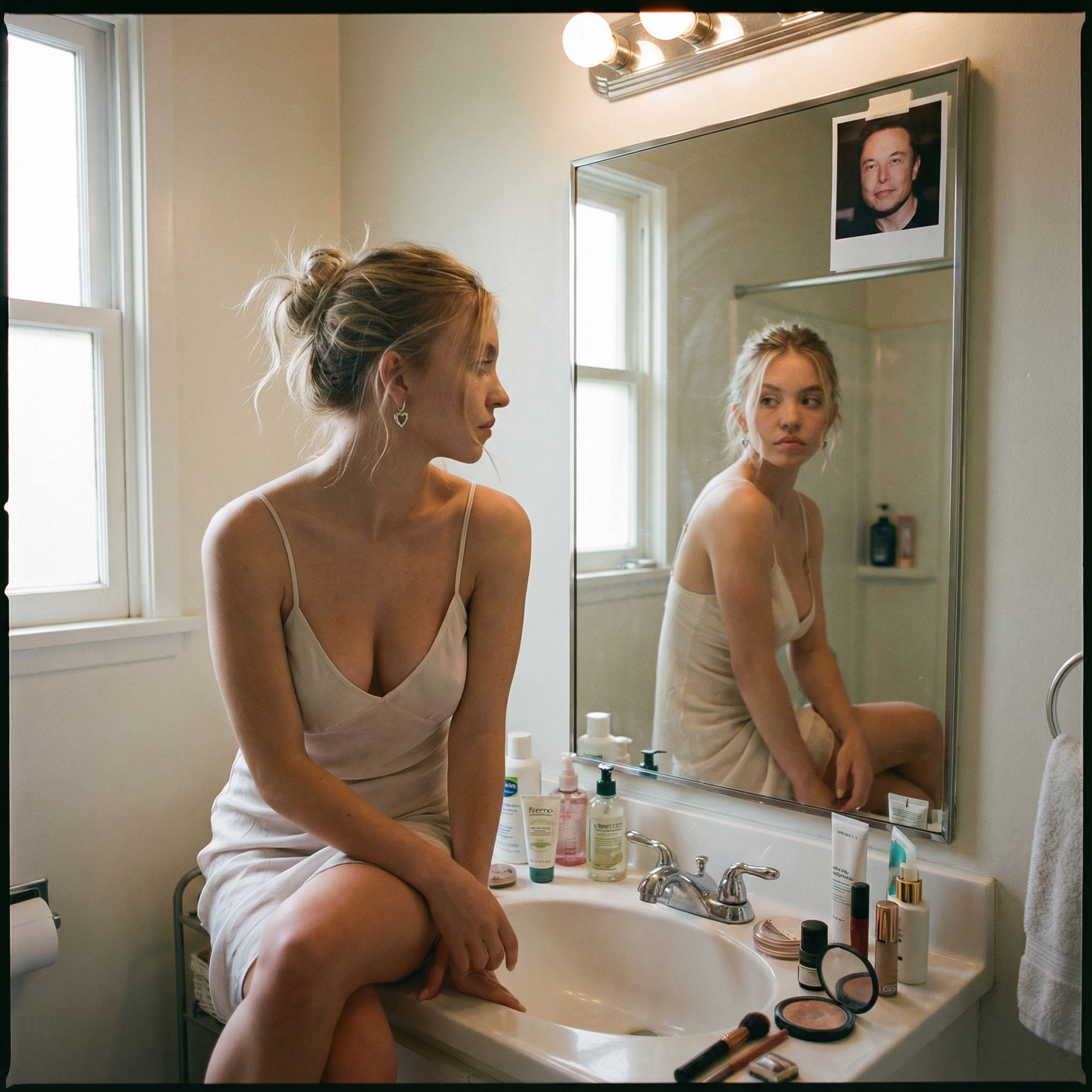 Slip Dress Bathroom Sink Profile