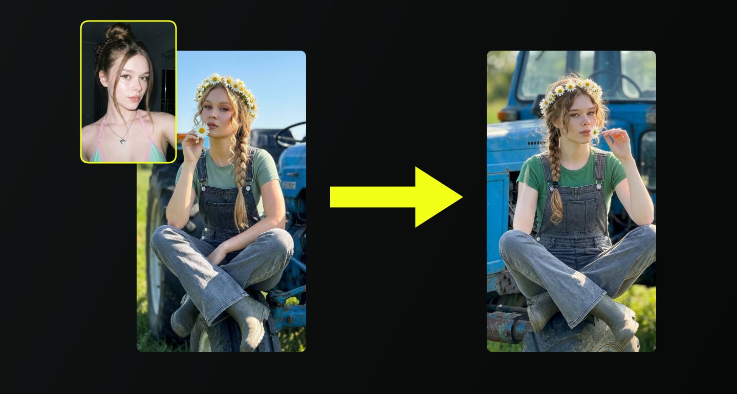 Mila remix walkthrough for Girl Daisy Wreath Tractor Summer