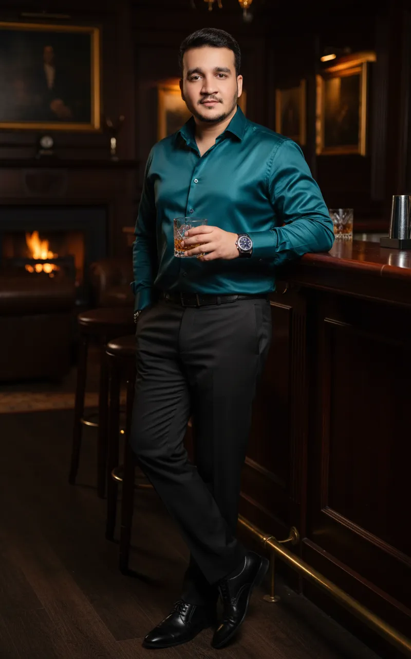 Wristwatch In Lounge Portrait