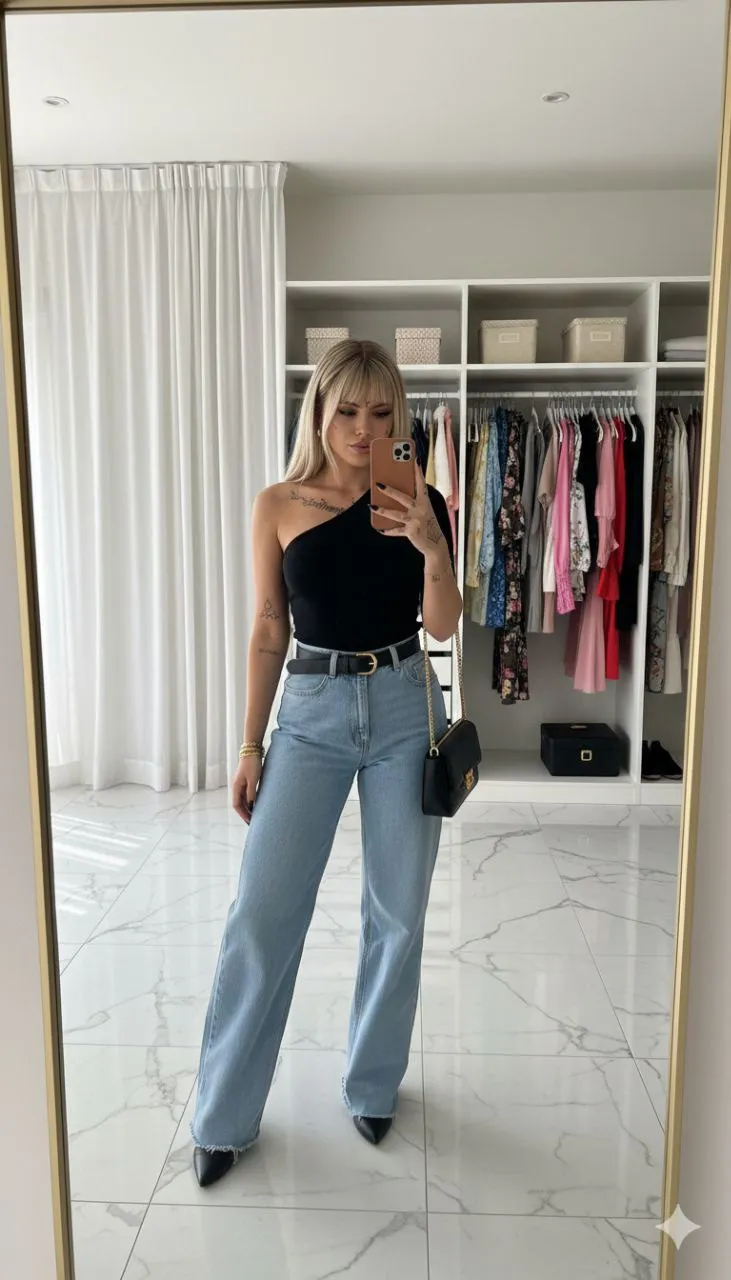 Bracelets In Mirror Selfie