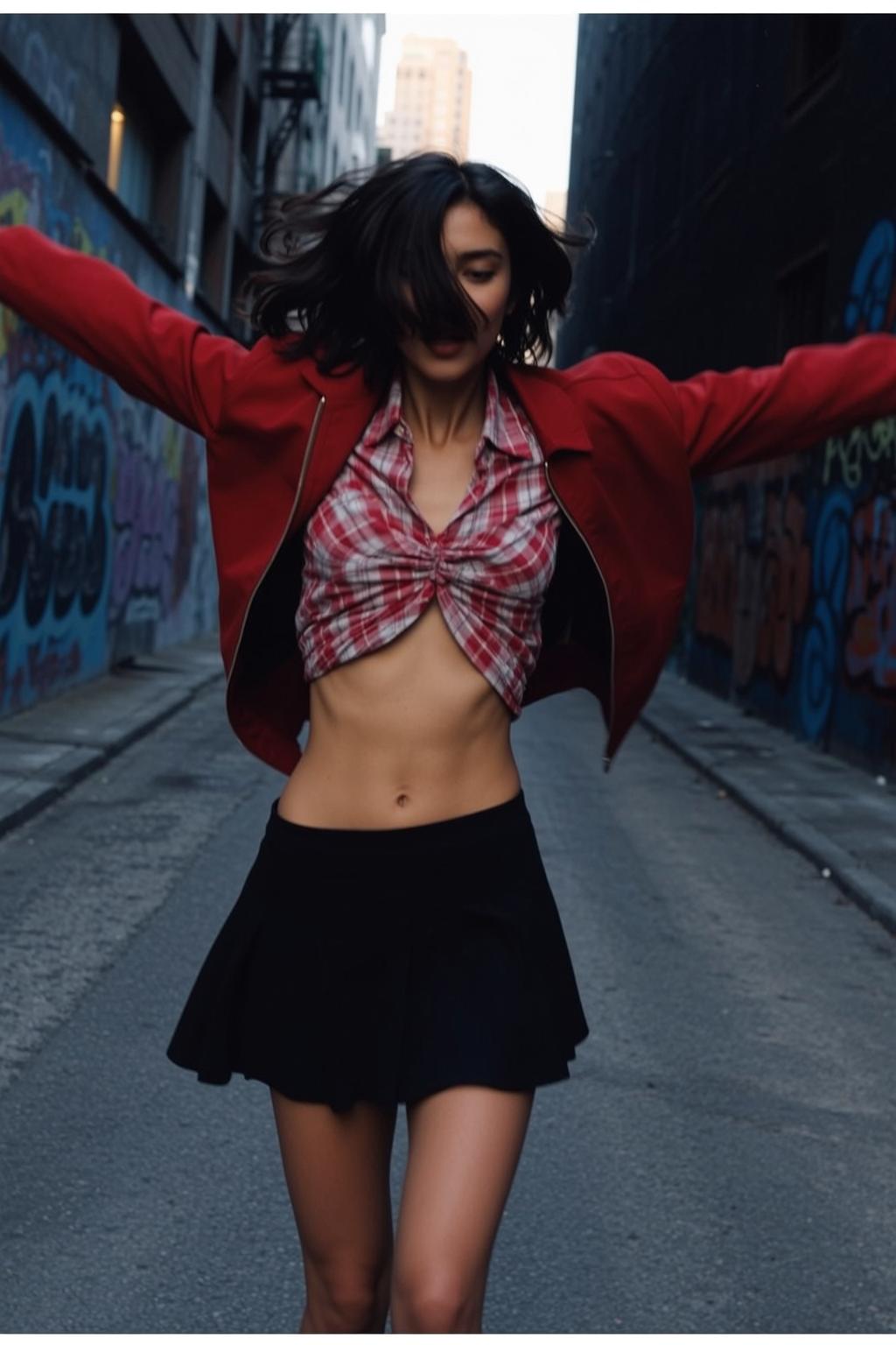 Casual Young Dark Short Windswept Tan Red