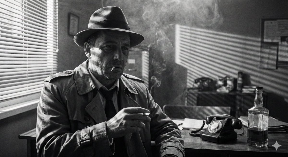 Noir Elegance Portrait