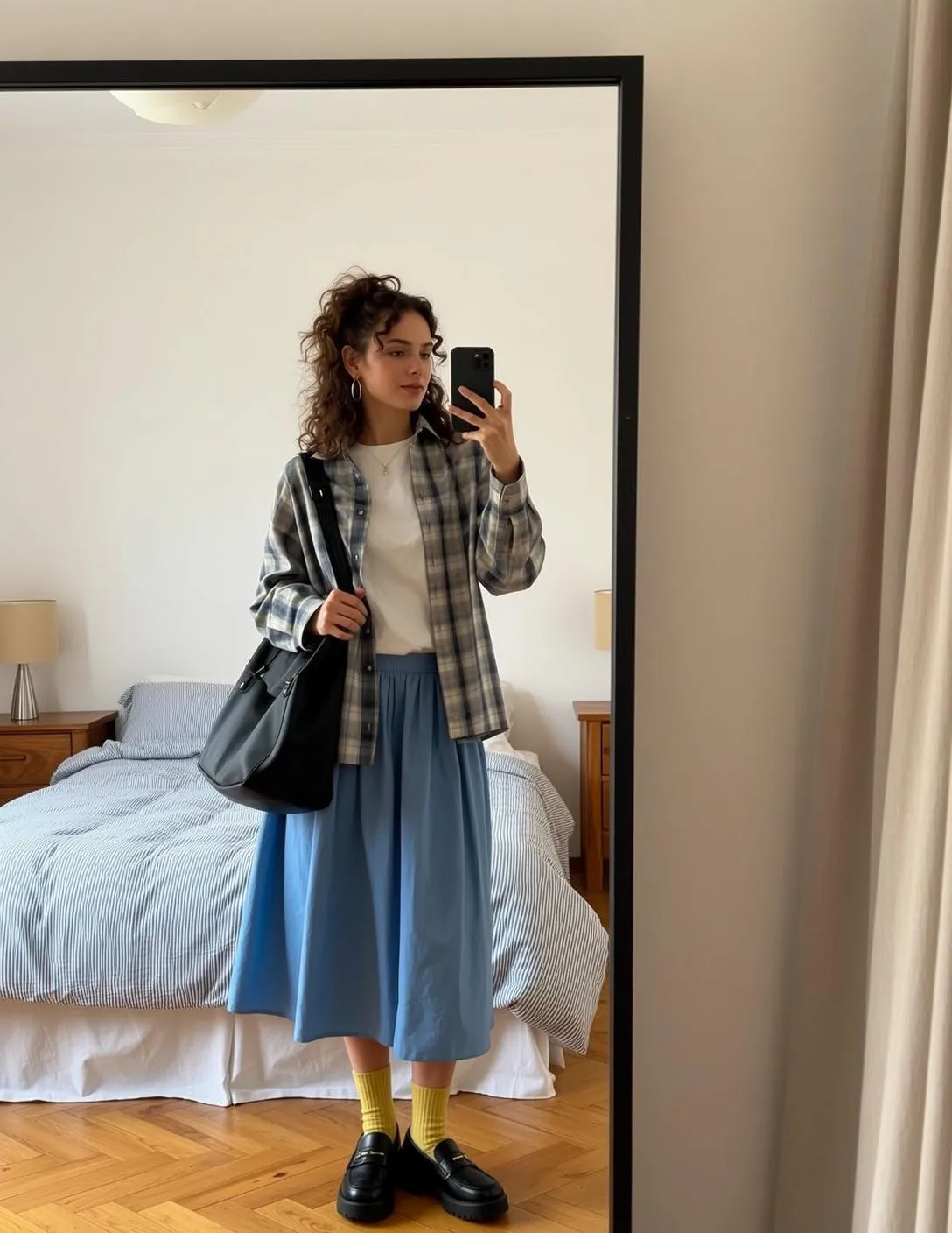 Earrings And Necklace In Bedroom